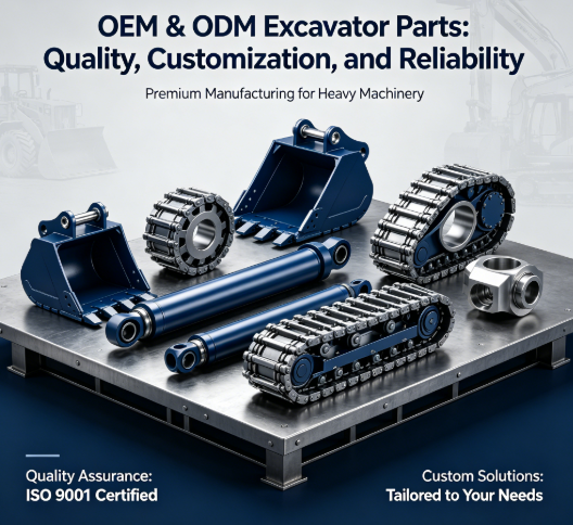 OEM & ODM Excavator Parts: Quality, Customization, and Reliability