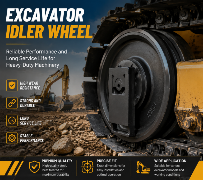 Excavator Idler Wheel: Reliable Performance and Long Service Life for Heavy-Duty Machinery