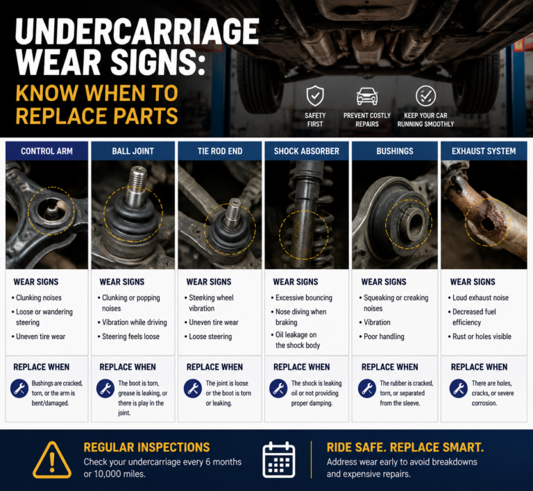 Undercarriage Wear Signs: Know When to Replace Parts