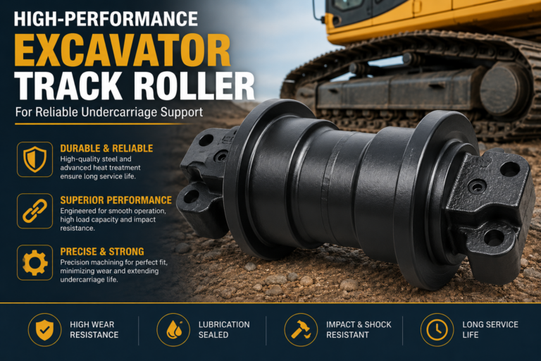 High-Performance Excavator Track Roller for Reliable Undercarriage Support