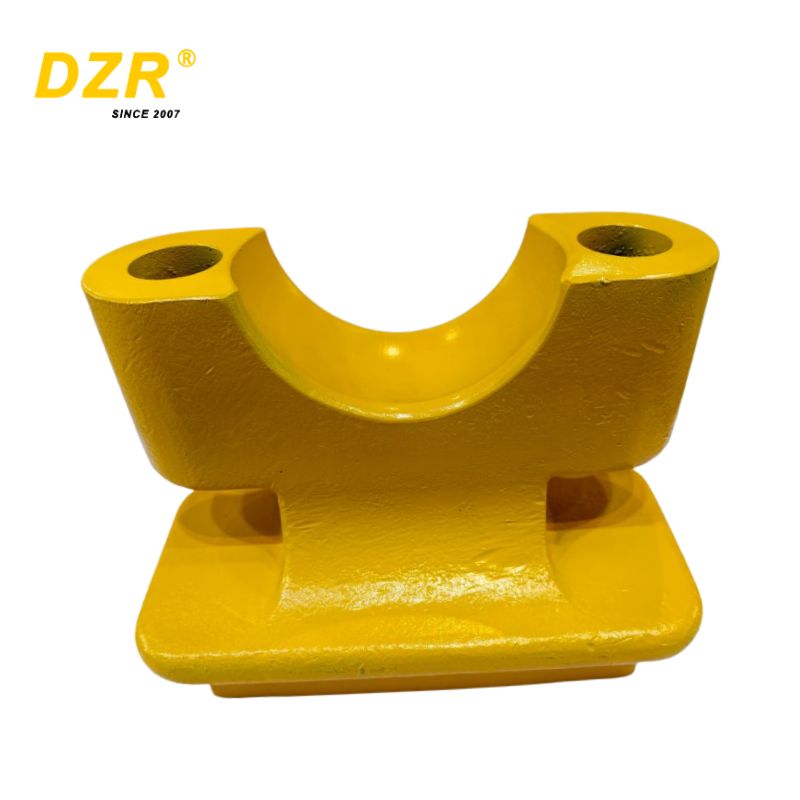 Bulldozer Spare Parts U Yoke Lift Cylinder Yoke Cast Iron Hydraulic Cylinder Saddle Support