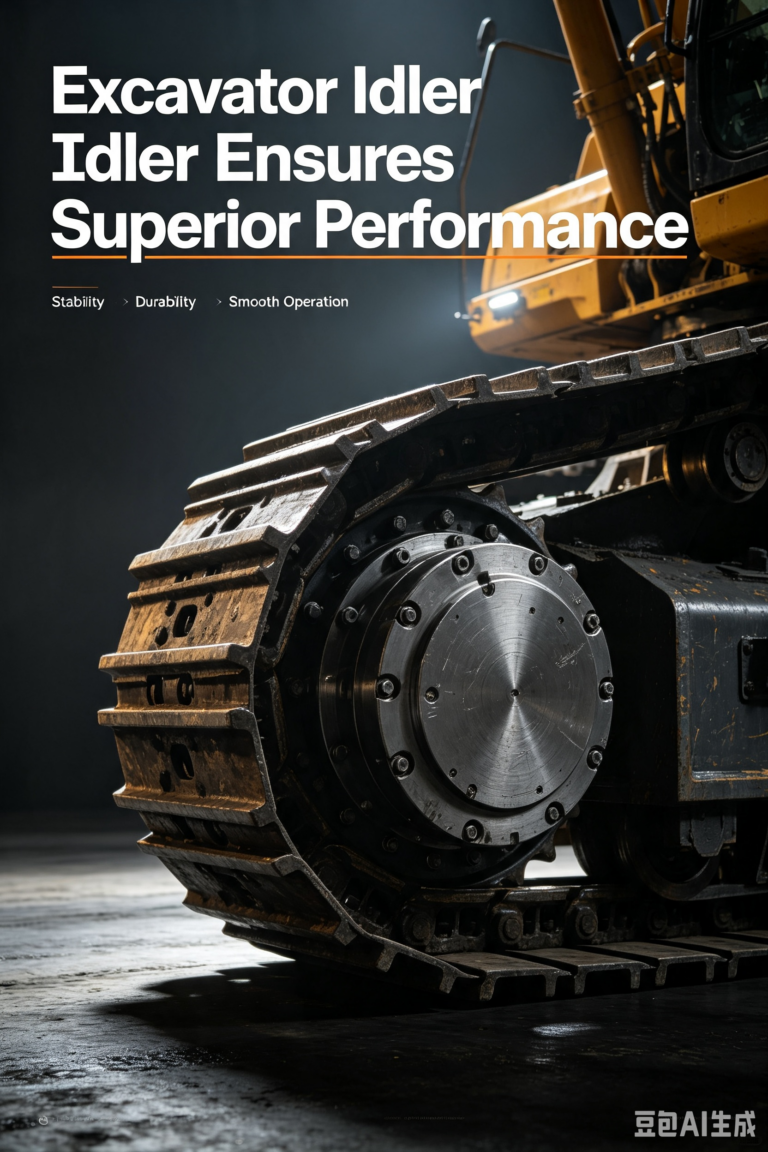 Excavator Idler Ensures Superior Performance