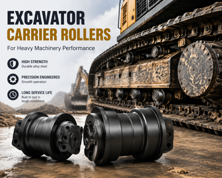 Excavator Carrier Rollers For Heavy Machinery Performance