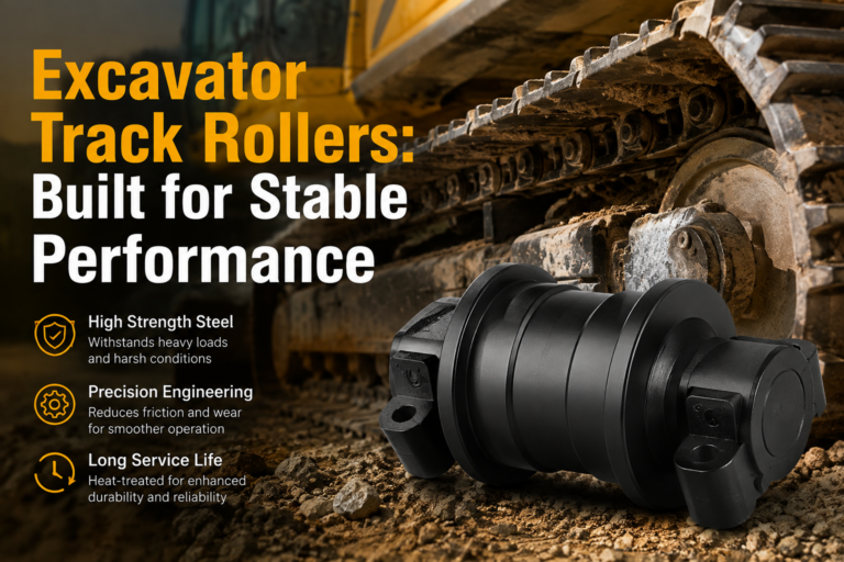 Excavator Track Rollers: Built for Stable Performance