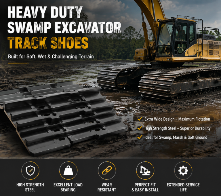 Swamp Excavator Track Shoes Transform Wetland Operations