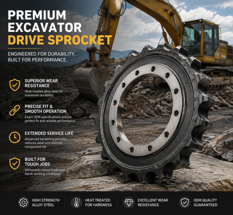 Premium Excavator Drive Sprocket With Superior Wear Resistance