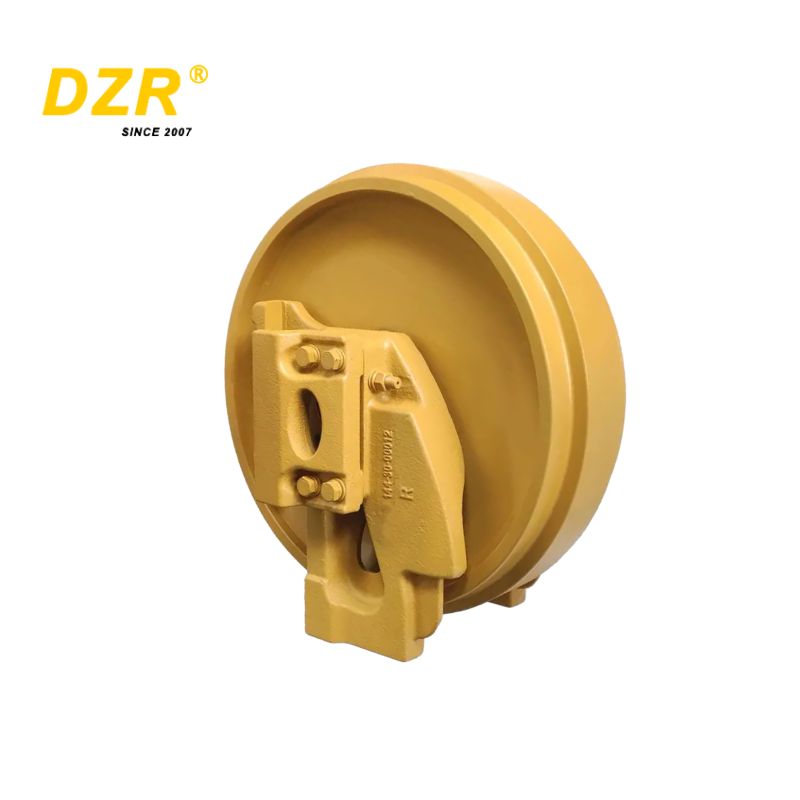 High Strength D65-6 Bulldozer Undercarriage Parts Front Idler