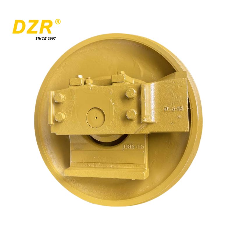 Wear Resistant Komastu D85EX Bulldozer Front Idler