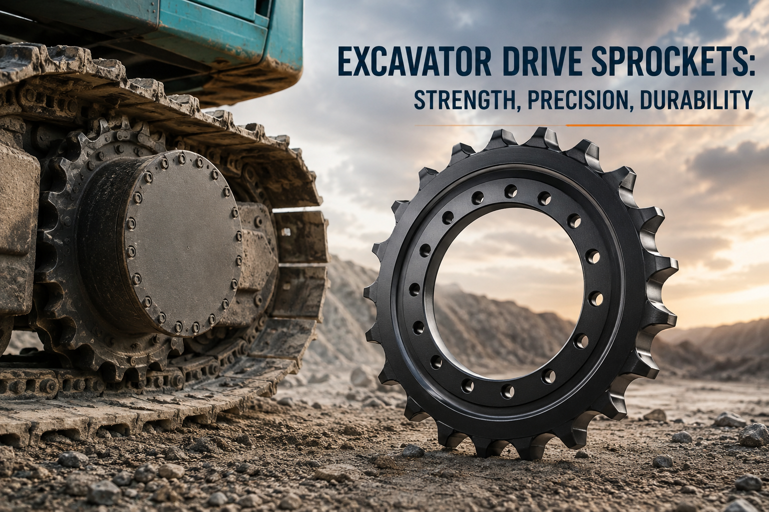 Excavator Drive Sprockets: Strength, Precision, Durability