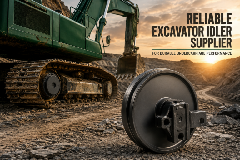 Reliable Excavator Idler Supplier for Durable Undercarriage Performance