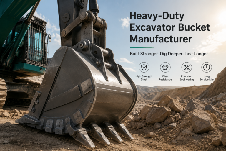 Heavy-Duty Excavator Bucket Manufacturer for Global Markets